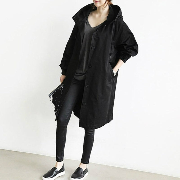 Mirna – Elegant Waterproof Trench Coat