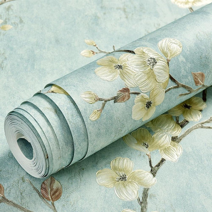 Self-Adhesive Floral Wallpaper