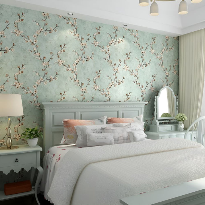 Self-Adhesive Floral Wallpaper