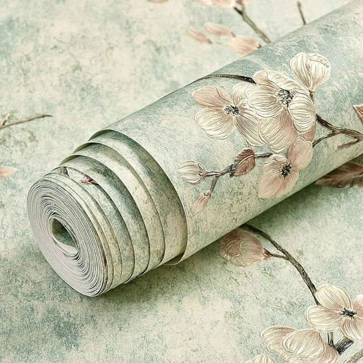 Self-Adhesive Floral Wallpaper