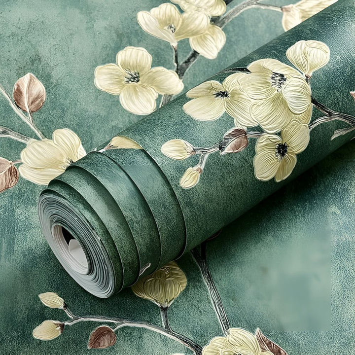 Self-Adhesive Floral Wallpaper