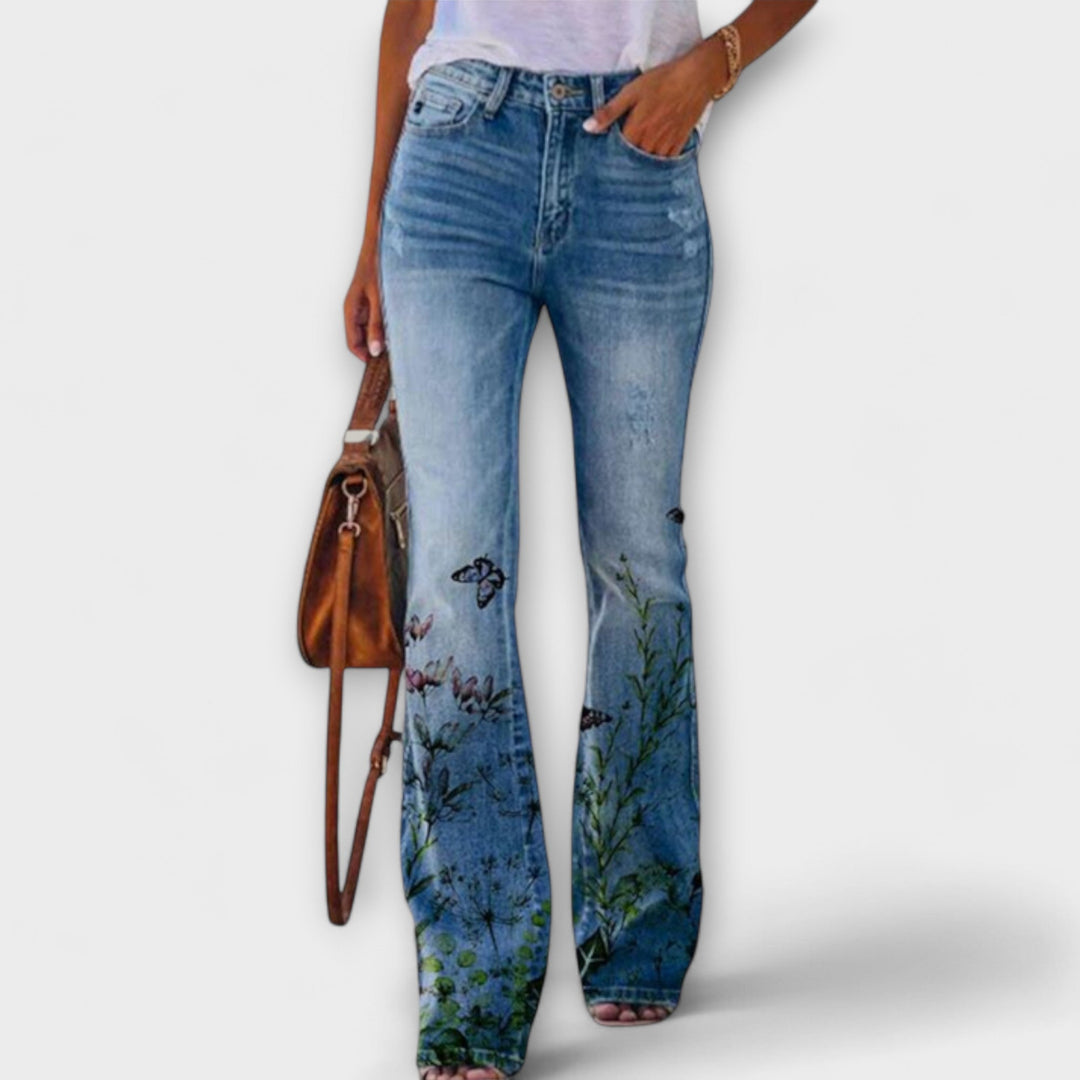 Neda – Floral Trousers