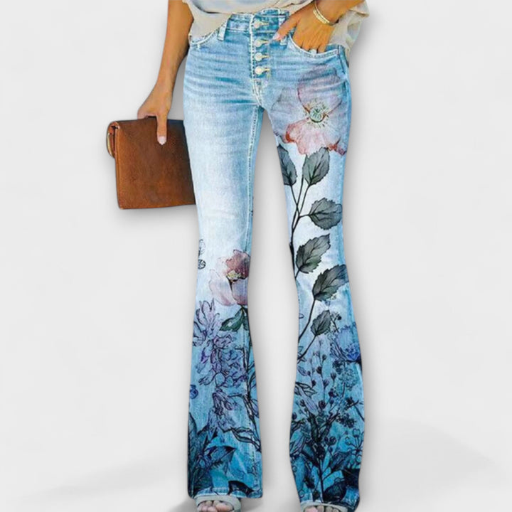 Caoimhe – Floral Trousers