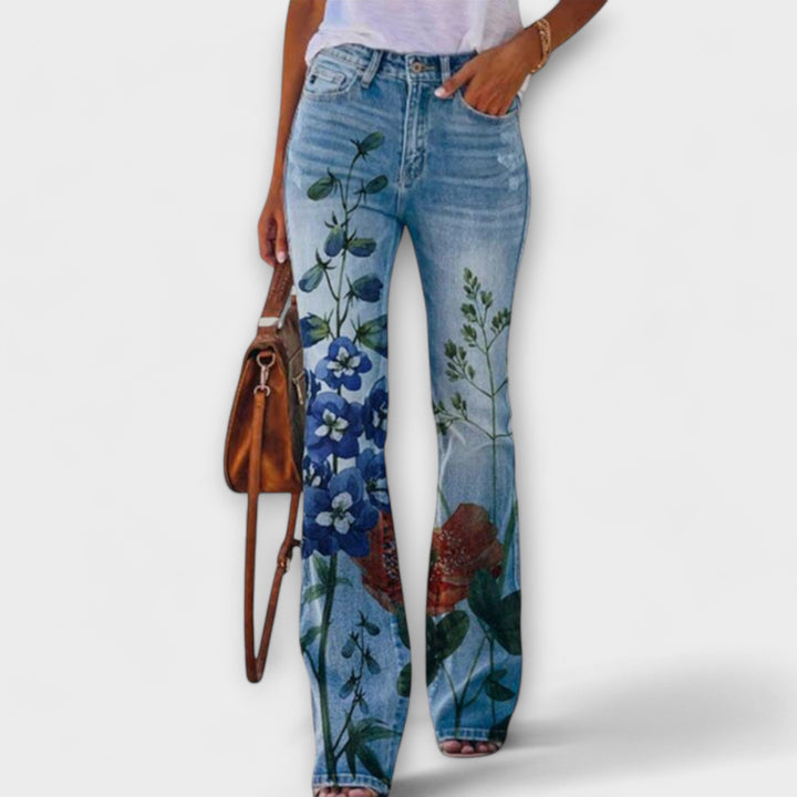 Neda – Floral Trousers