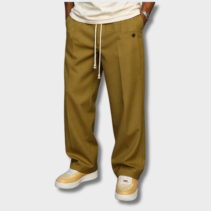 Sandro – Elegant Trousers with Adjustable Drawstring