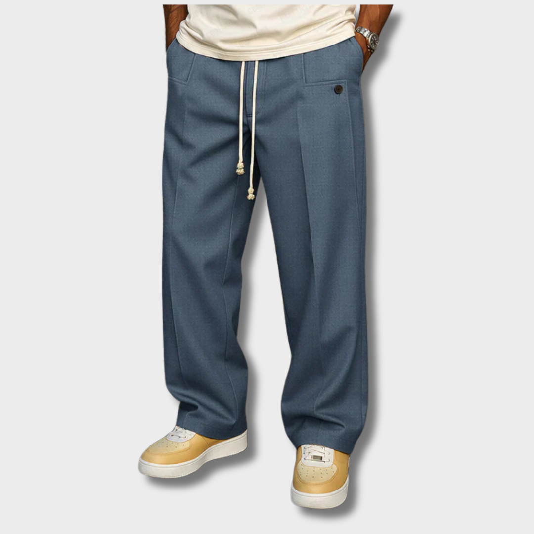 Sandro – Elegant Trousers with Adjustable Drawstring