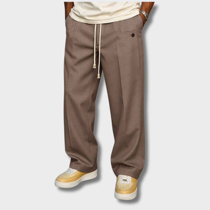 Sandro – Elegant Trousers with Adjustable Drawstring