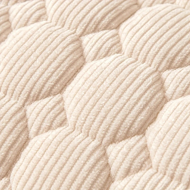 Quilted Protective Sofa Cover with Pet Bed – Green