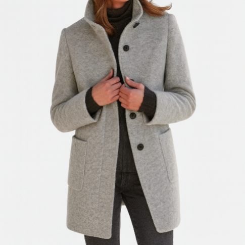 Melissa – Coat with High Collar