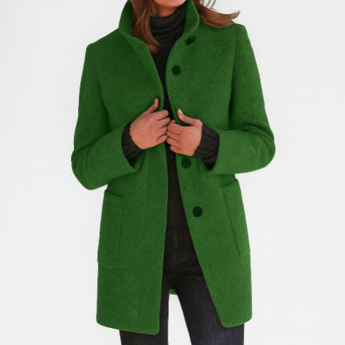 Melissa – Coat with High Collar