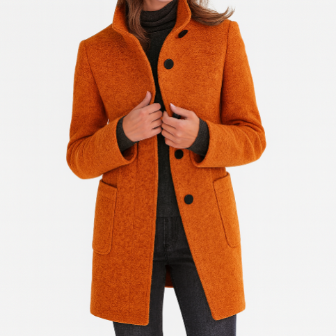 Melissa – Coat with High Collar
