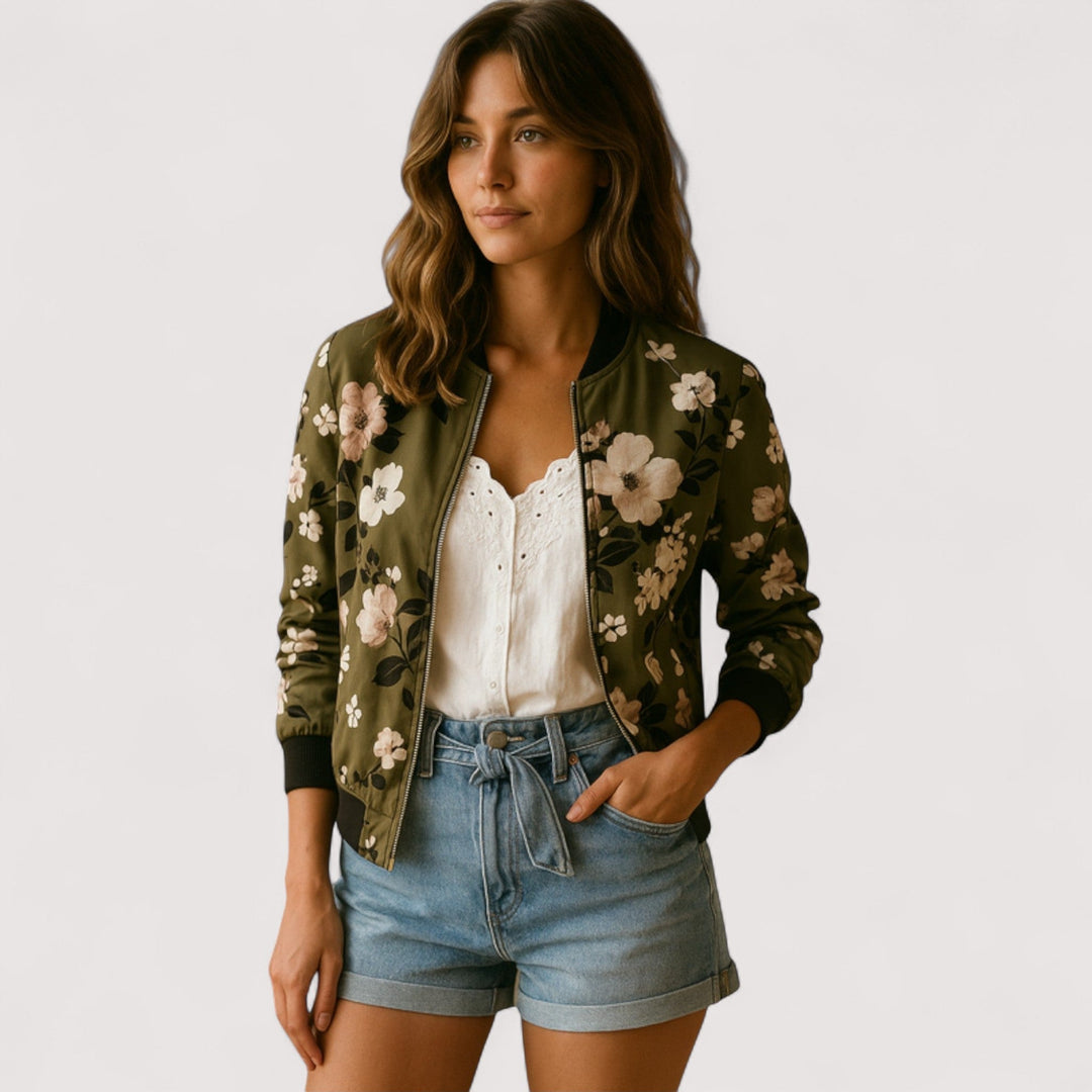 Lidia – Stylish Bomber Jacket