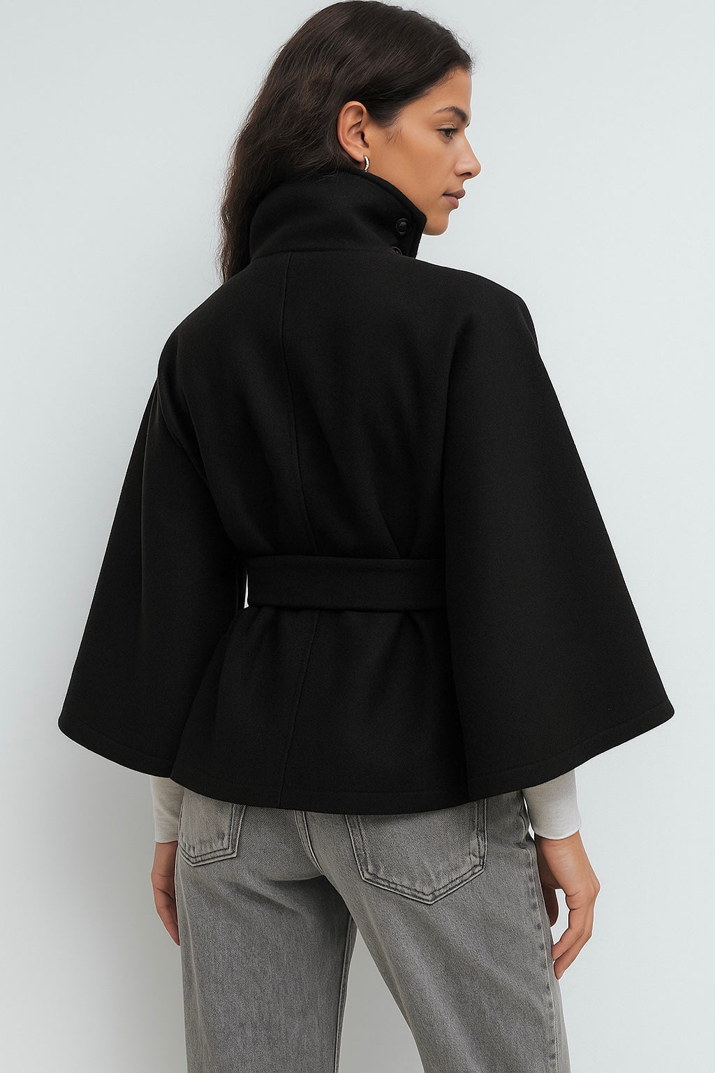 Zora – Short Cape Coat