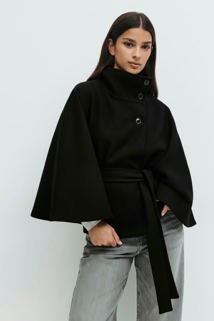 Zora – Short Cape Coat
