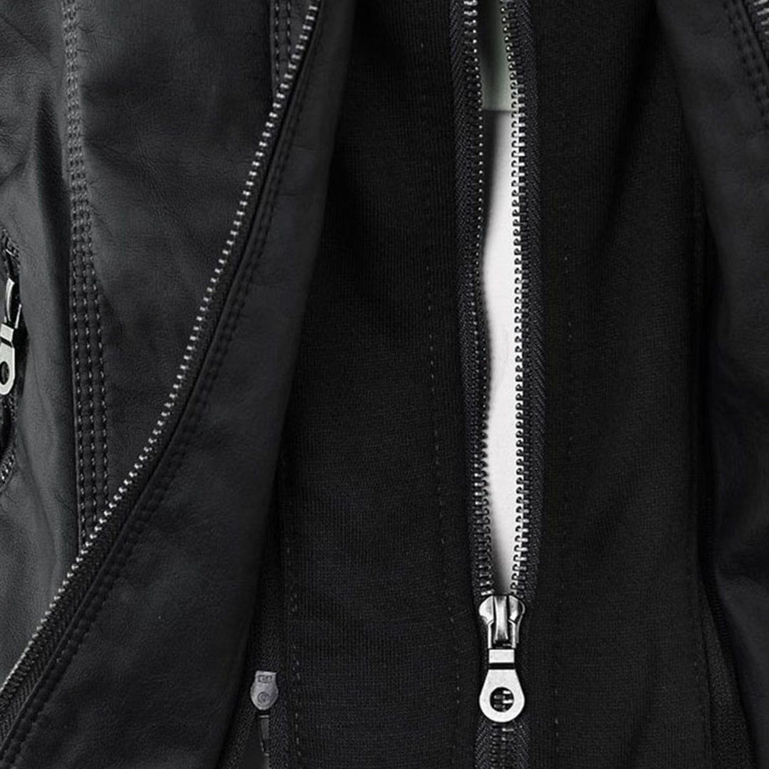 Monika – Elegant Leather Jacket