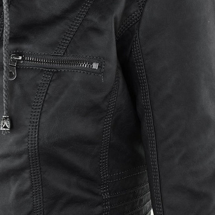 Monika – Elegant Leather Jacket