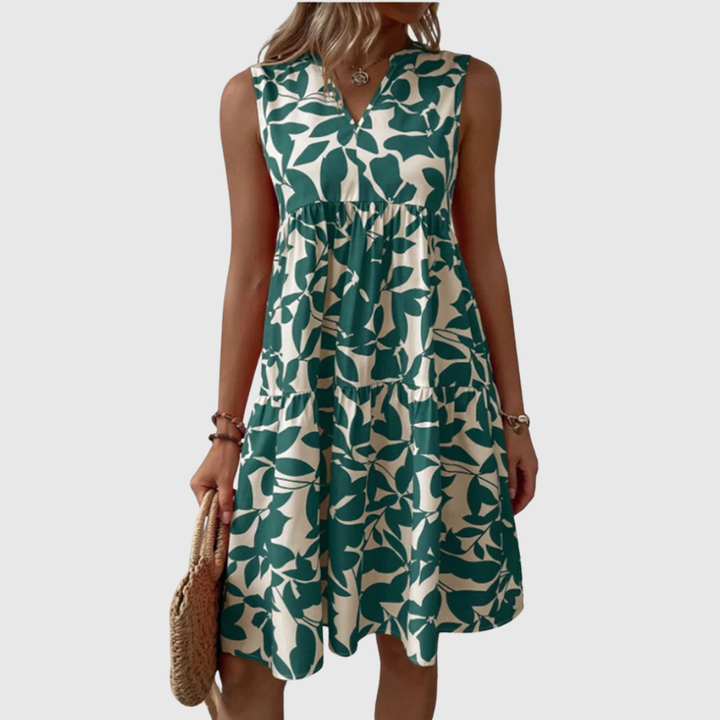 Beth – Loose Flared Midi Dress