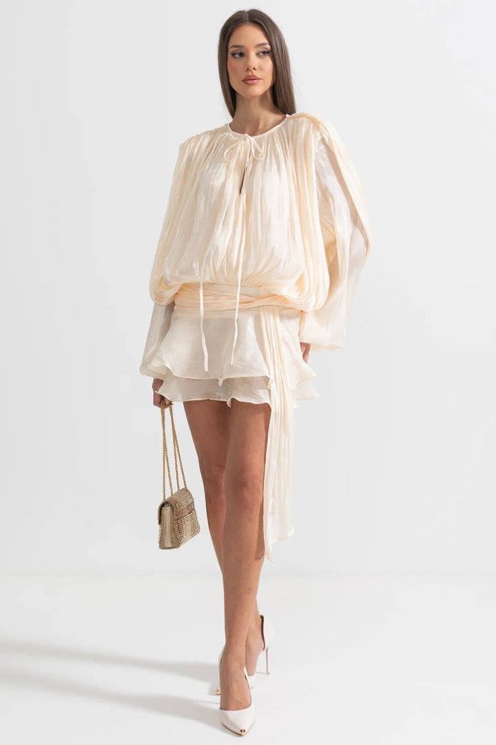 Lyanna – Elegant Boho Short Dress
