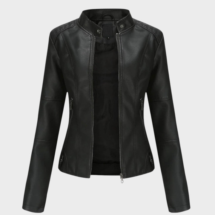 Niamh – Elegant Leather Jacket