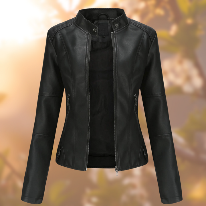 Niamh – Elegant Leather Jacket