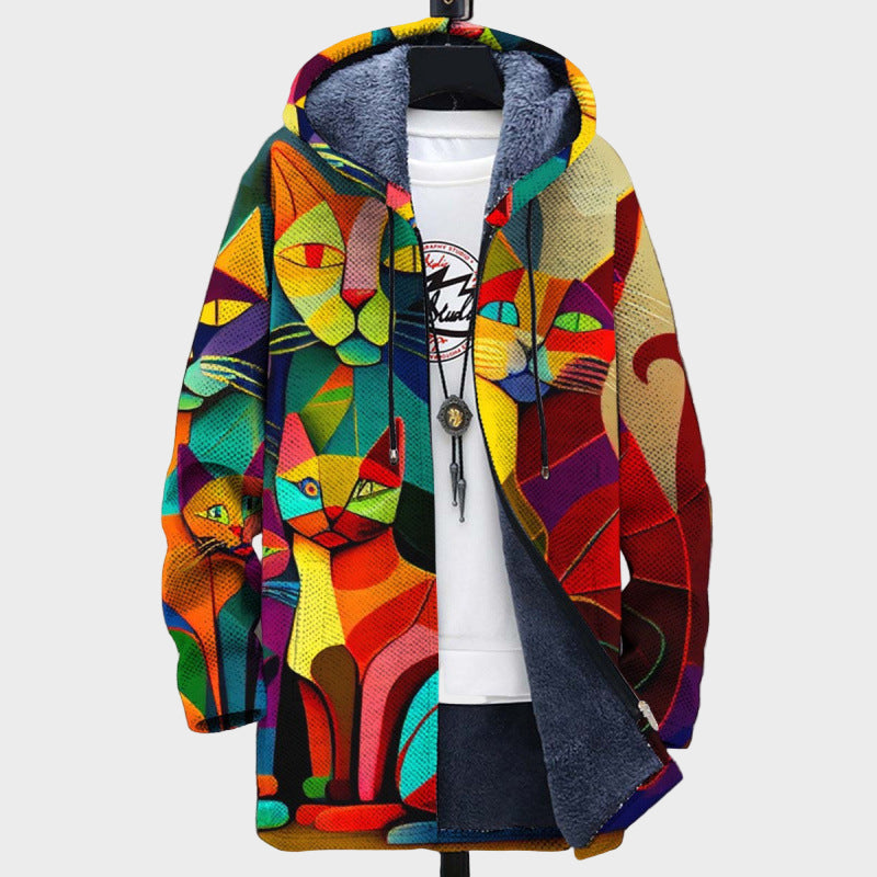 Nuala – Luxury Art-Inspired Cardigan