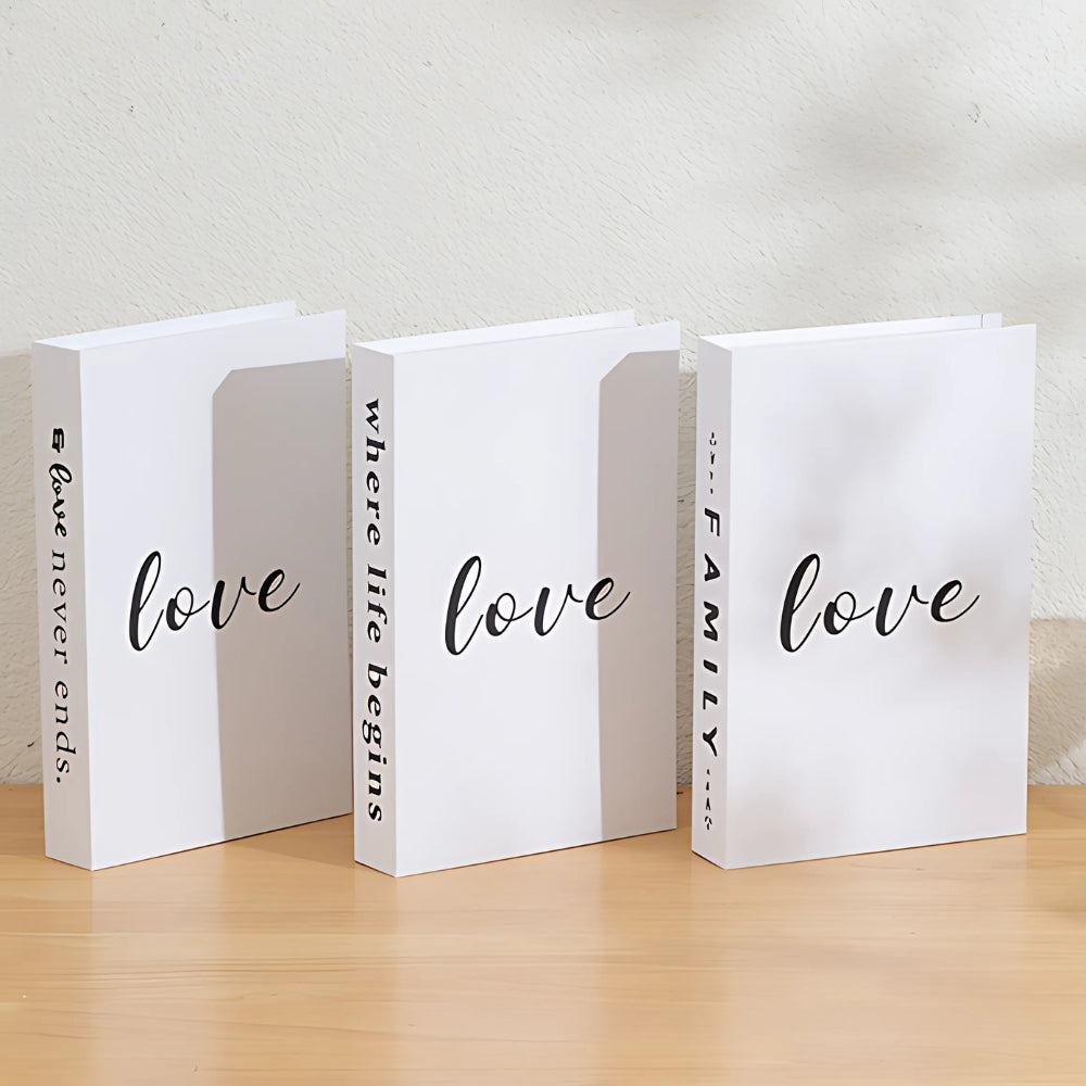 Decorative Ornamental Books (Set)