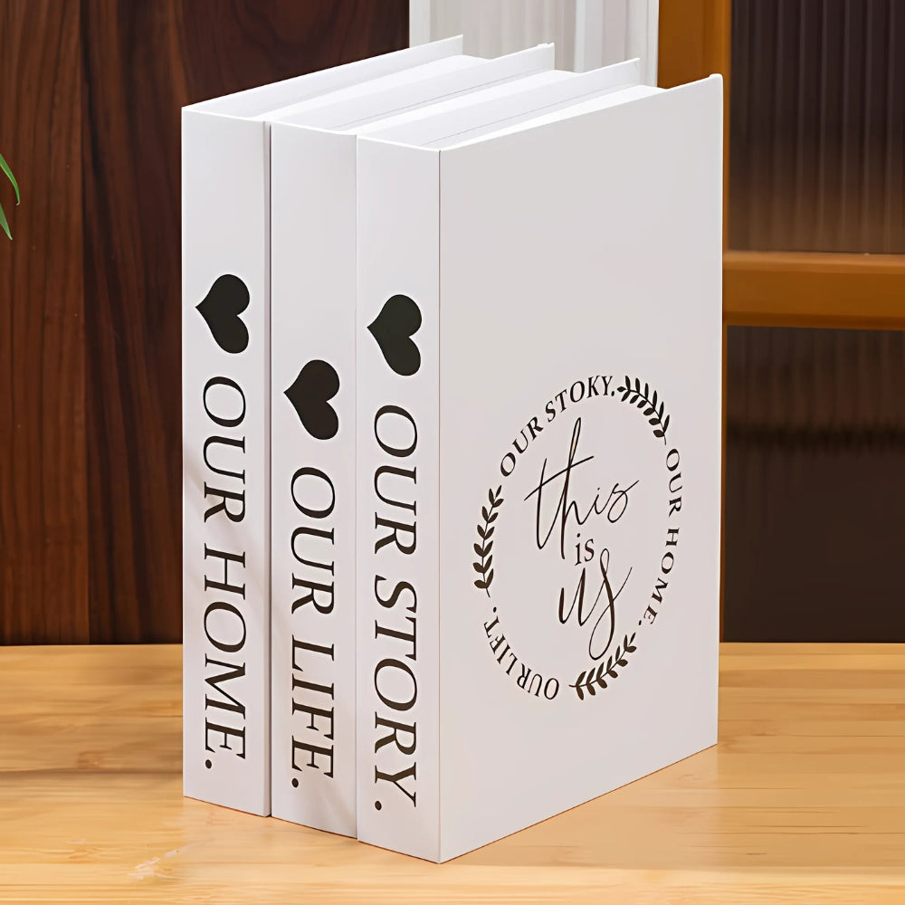 Decorative Ornamental Books (Set)