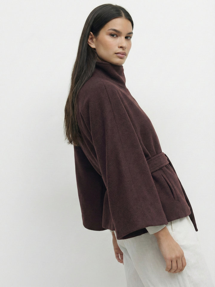 Zora – Short Cape Coat