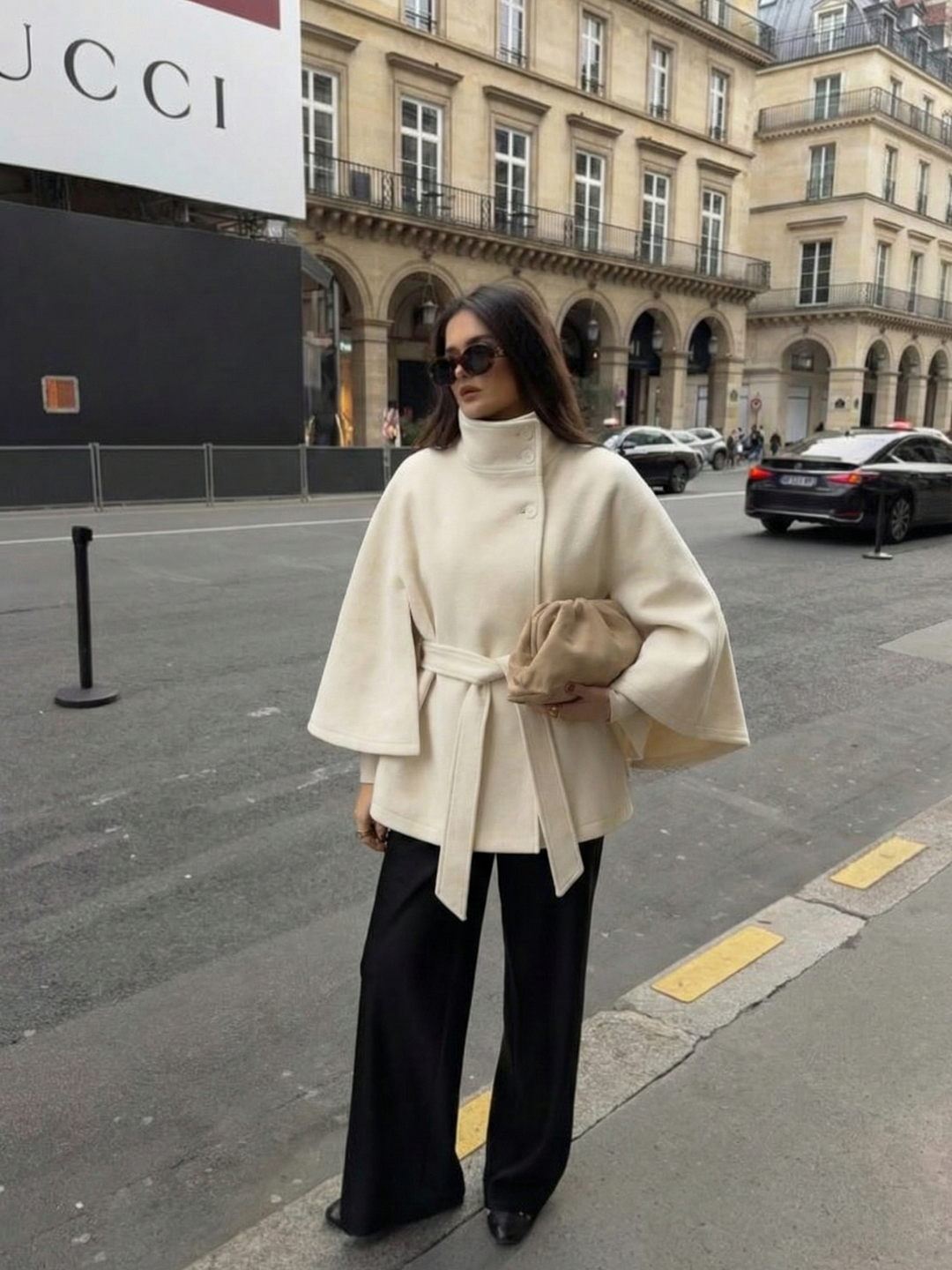 Zora – Short Cape Coat
