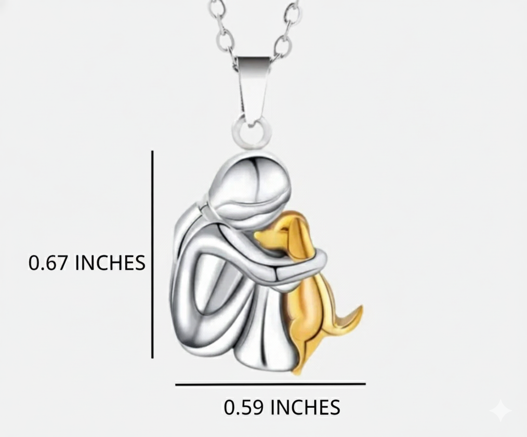 Olivia – Dog Pendant Necklace