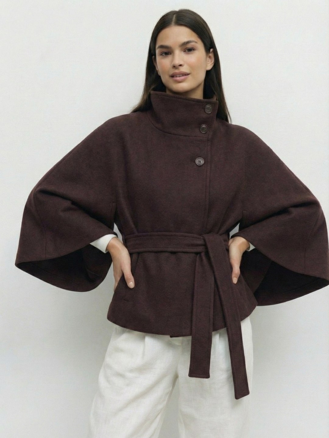 Zora – Short Cape Coat