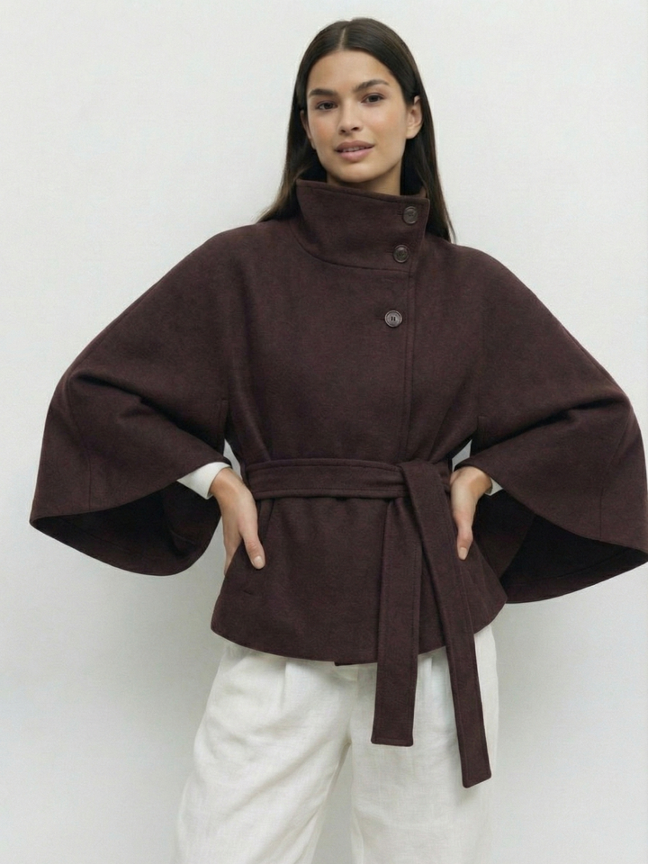 Zora – Short Cape Coat