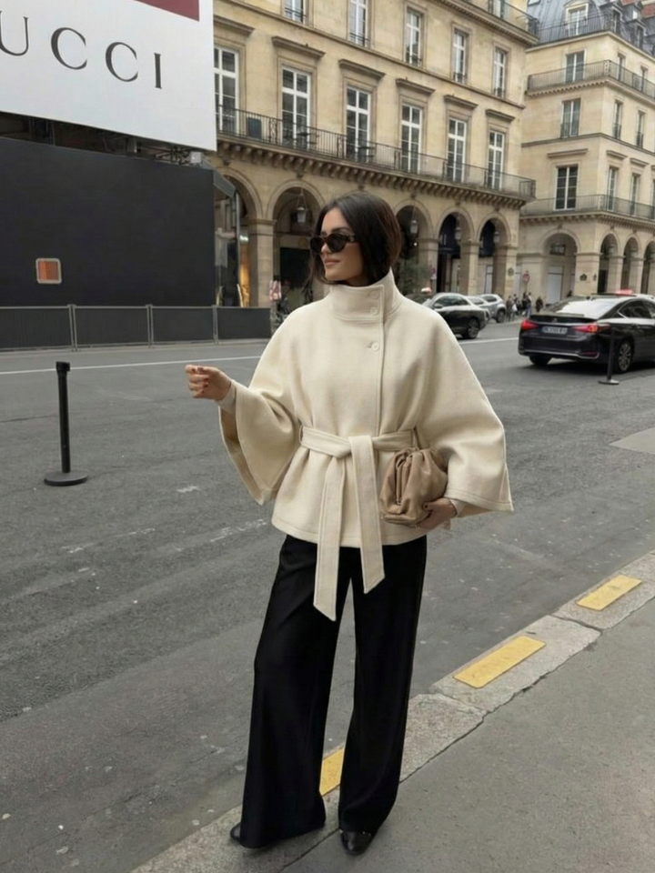 Zora – Short Cape Coat