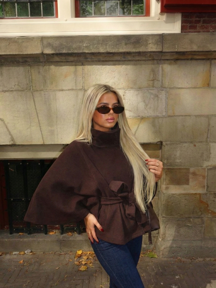 Zora – Short Cape Coat
