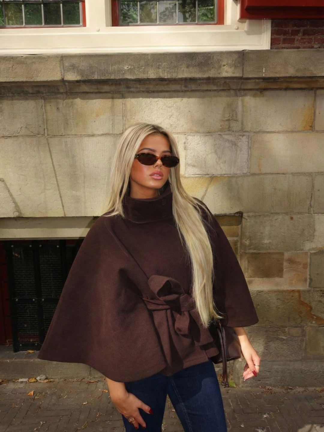 Zora – Short Cape Coat