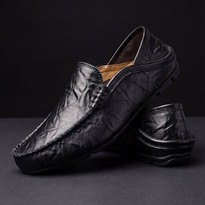 Cathal – Leather Moccasins
