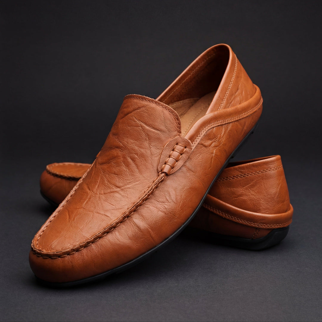 Cathal – Leather Moccasins