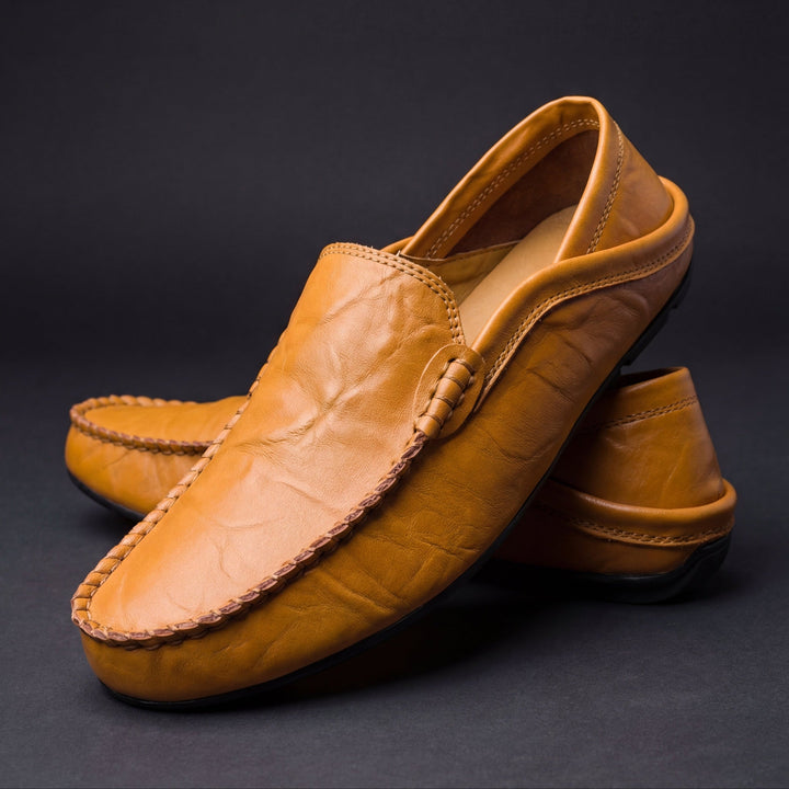 Cathal – Leather Moccasins
