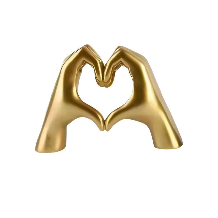 Heart-Shaped Hands Figurine