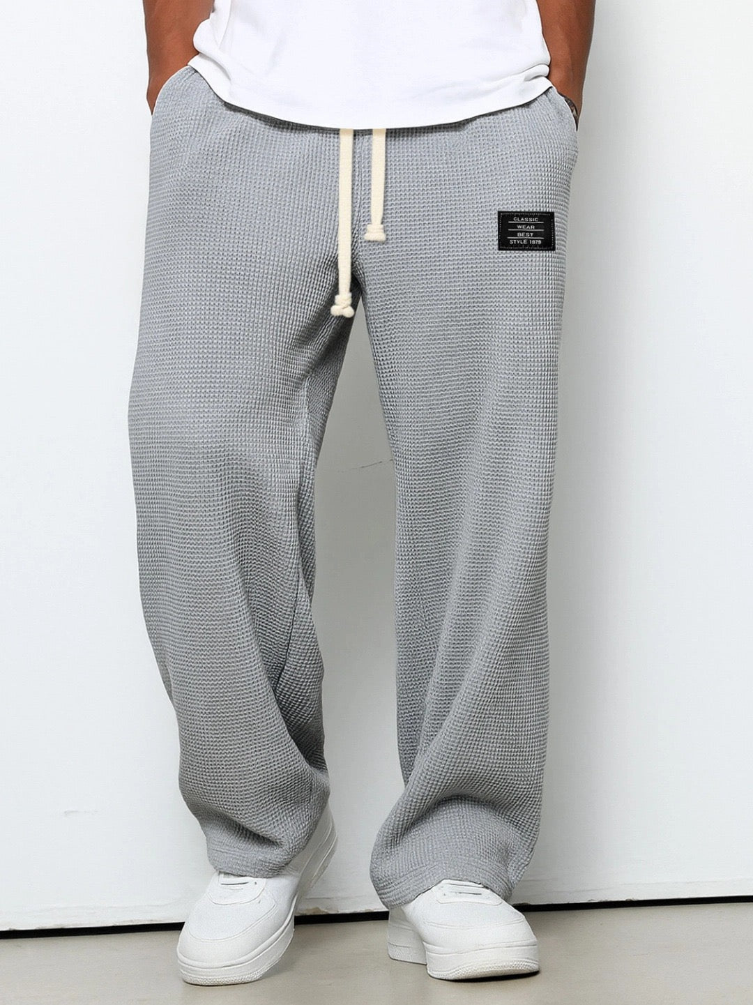 Séamus – Wide Trousers with Adjustable Waist