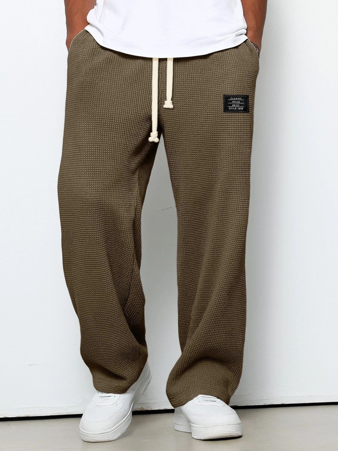 Séamus – Wide Trousers with Adjustable Waist