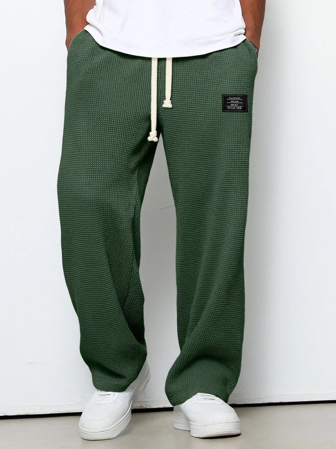 Séamus – Wide Trousers with Adjustable Waist