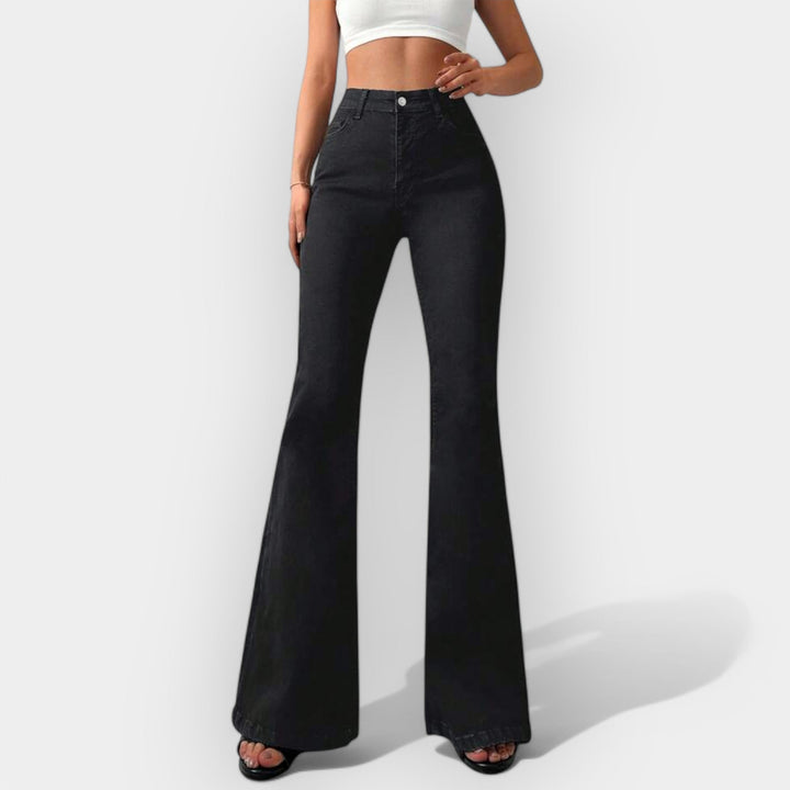 Cliodhna – High-Waisted Bootcut Jeans