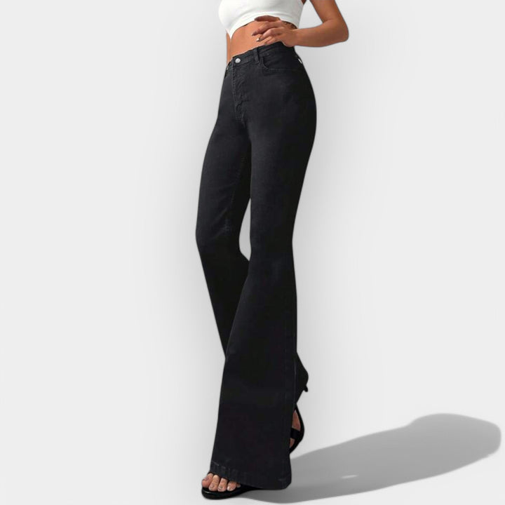 Niamh – High-Waisted Bootcut Jeans