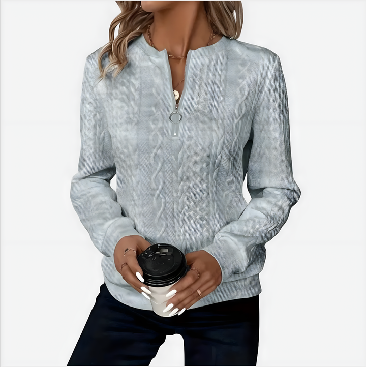 Annabelle – Florence Knitted Zip Cardigan
