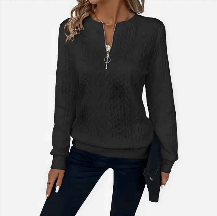 Annabelle – Florence Knitted Zip Cardigan