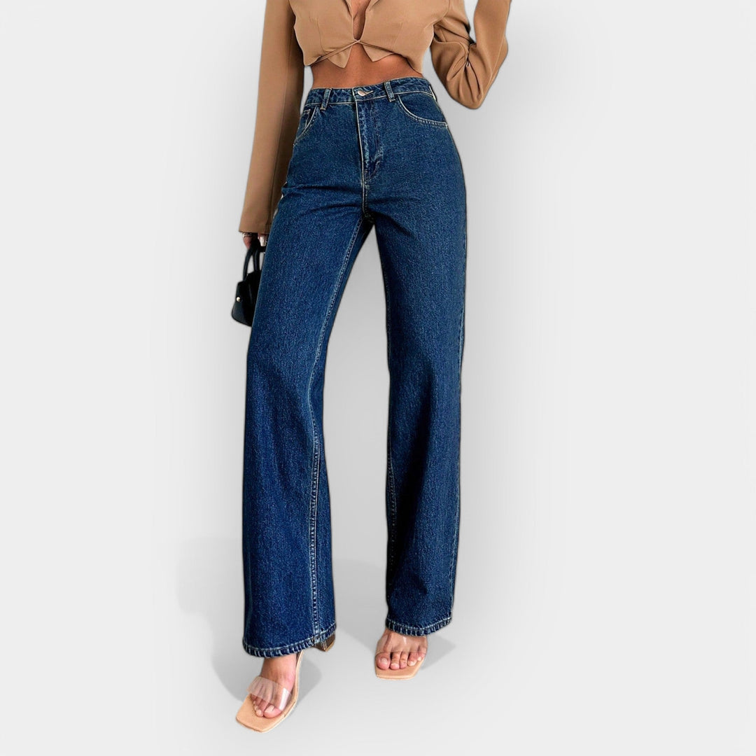 Sadhbh – High-Waisted Wide-Leg Jeans