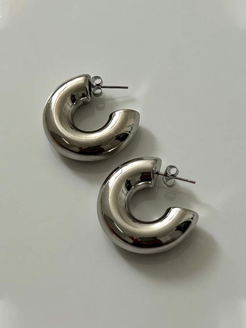 Rita – Chunky Hoop Earrings