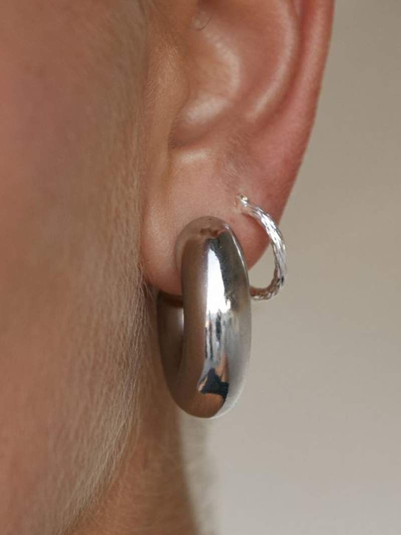Rita – Chunky Hoop Earrings