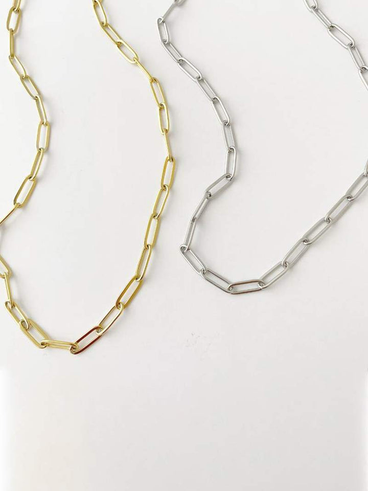 Gold Knot Chain Necklace
